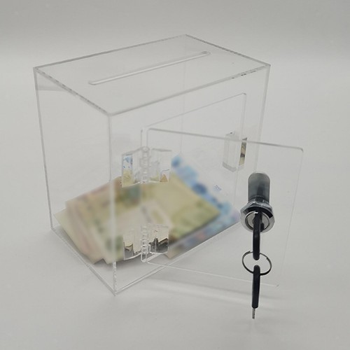 Urne transparente boîte - urne,