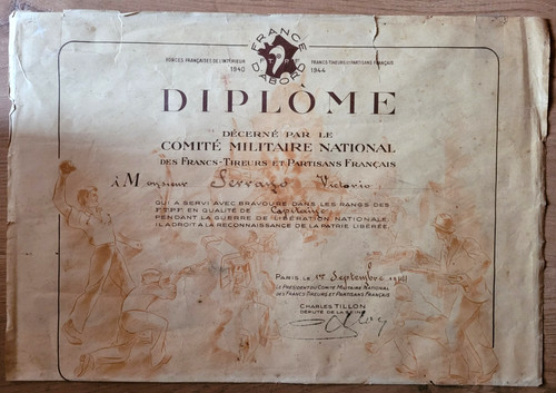Diplôme capitaine francs - capitaine,