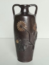 Ancien vase en grès signé