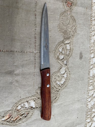 Ancien couteau manche bois - couteau,