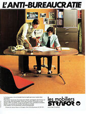 Publicité Advertising 107  1979  les mobiliers bureau  Strafor