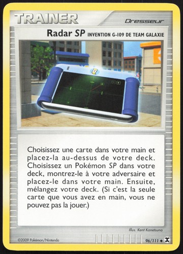 Carte pokémon radar 111 - pokémon, sp