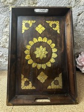 plateau de service ancien en