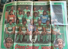 RARE "poster ASSE 1980 " SAINT