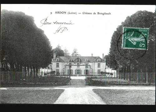 Ardon façade chateau - ardon, du