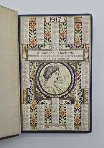 Almanach hachette 1917 petite - hachette,