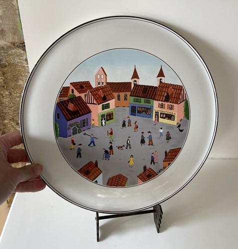 Grand plat rond tarte - plat,