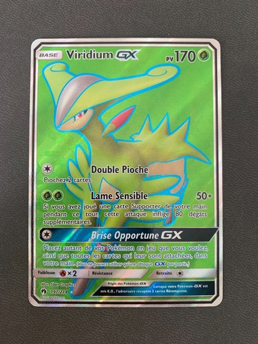 Carte pokémon viridium gx - pokémon,