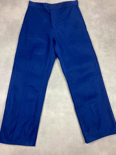 Pantalon bleu marine - , de