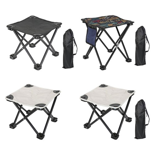 Tabouret camping pliable - de,