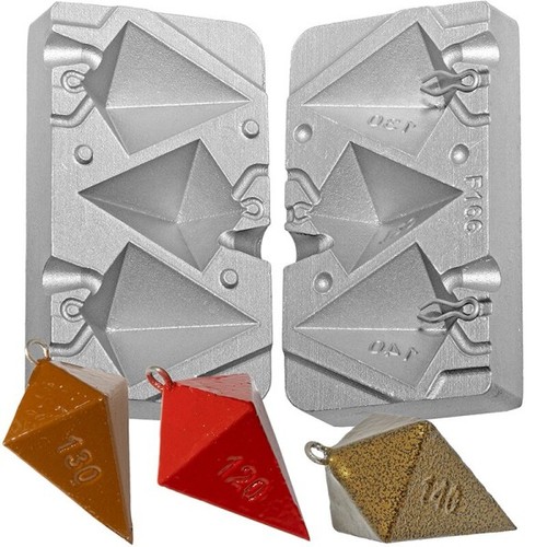 Moule plombs pyramide - a,