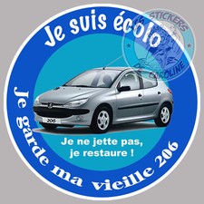 STICKER JE SUIS ECOLO JE GARDE