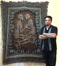 XL  size skeleton by Emek S/N Ltd Ed/200  Pearl Jam Foo Fighters Qotsa