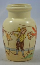 ANCIEN MOUTARDIER EN FAIENCE