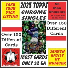 2025 Topps Chrome Baseball
