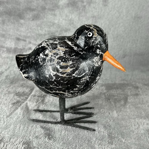 Vintage wooden shore bird - wooden, ?