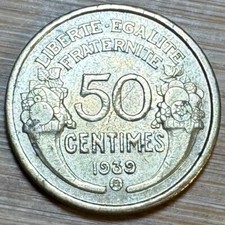 PIECE DE 50 CENTIMES  MORLON