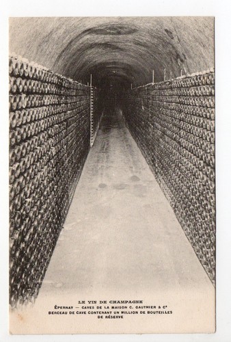 Champagne cpa vins vignes - cpa,