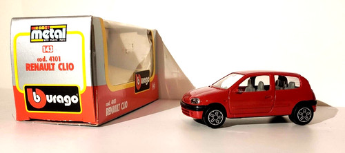 Burago renault clio - 1/43,