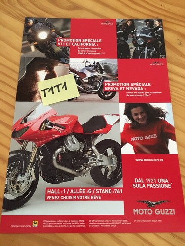 Moto guzzi promotion - promotion, spéciale