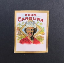 Étiquette RHUM CAROLINA