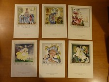 6 Menus Paquebot - Ile de France - Compagnie Générale Transatlantique 1954 - 55