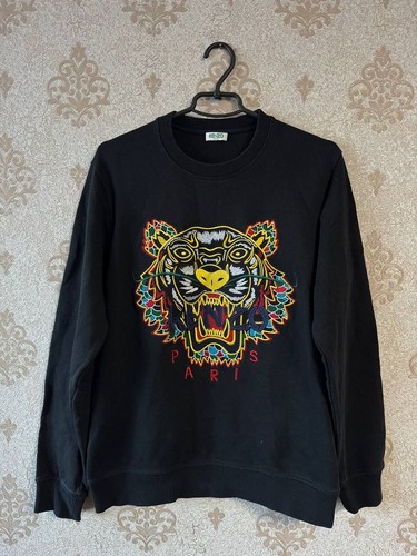 Kenzo paris tiger logo black - paris,