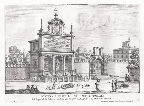Rom roma fontaine monte - rom,