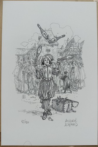 Carte vœux juillard - carte, de