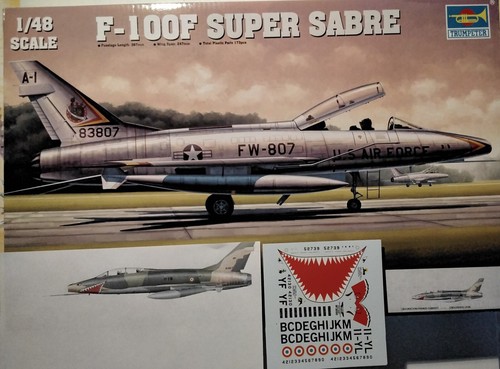100f super sabre - sabre, maquette