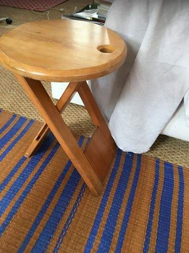 Tabourets bois pliants - 2,