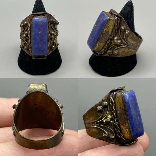 Ancienne bague laiton - bague, en