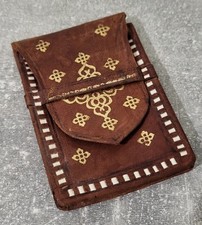 Etui Pour Paquet De Cigarettes en Cuir étui à cigarettes Vintage 