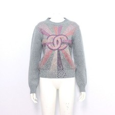 CHANEL Pull en cachemire à