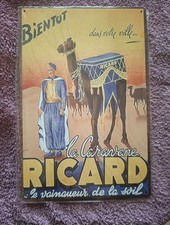 Tôle publicitaire Ricard