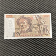 FRANCE: 100 Francs Delacroix