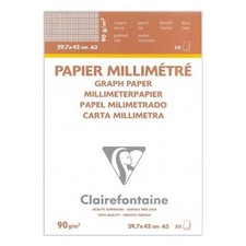 Papier millimétré - A3 -