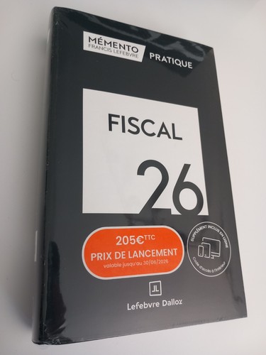 Memento fiscal 2026 lefebvre - 2026.,