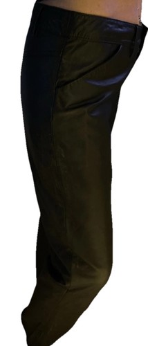 Pantalon cuir noir femme la - pantalon, de