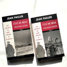 État de siège pour Mary Lester 2 tomes I +II Jean Failler | Palémon 2015