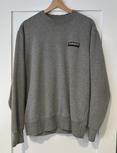 Napapijri gray crewneck - napapijri,