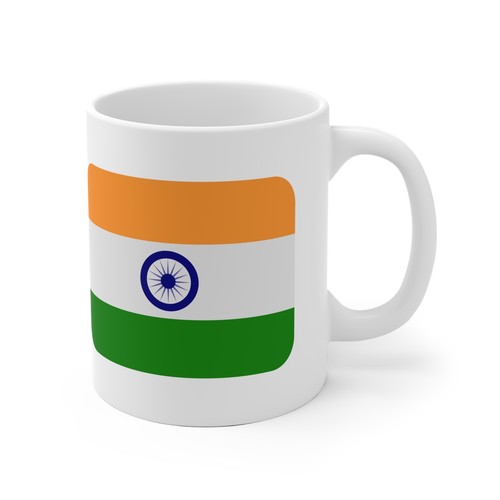 Tasse mit indien flagge - tasse,