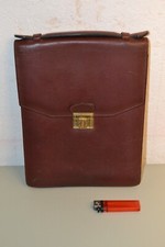 Sac Homme Sacoche cuir fin CARTIER Must bordeaux