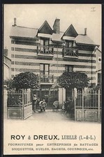 CPA Luzillé /I.-&-L., Façade