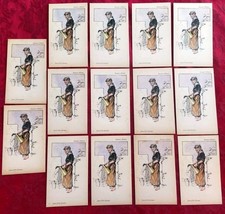 14 Cartes postales :Jeune