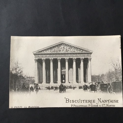 Biscuiterie nantaise carte - bn,
