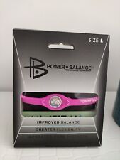 Bracelet de santé énergétique Power Balance pour bracelets de sport Silicone L