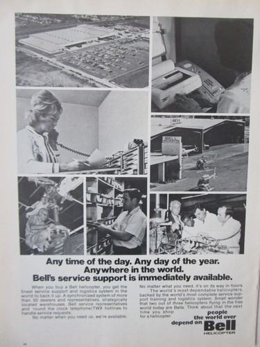 1973 pub bell helicopter - 7/1973,