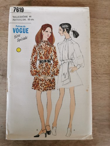 7619 patron vogue vintage - patron,
