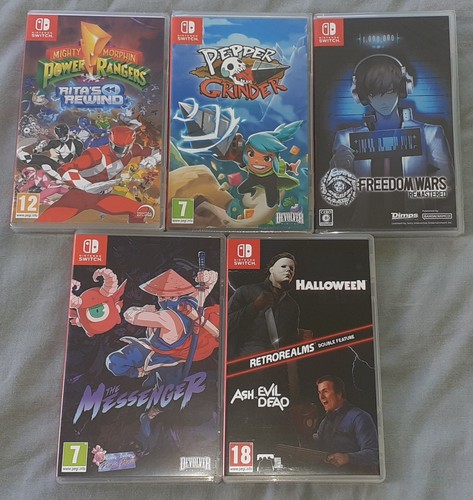 Lot jeux switch - switch, messenger